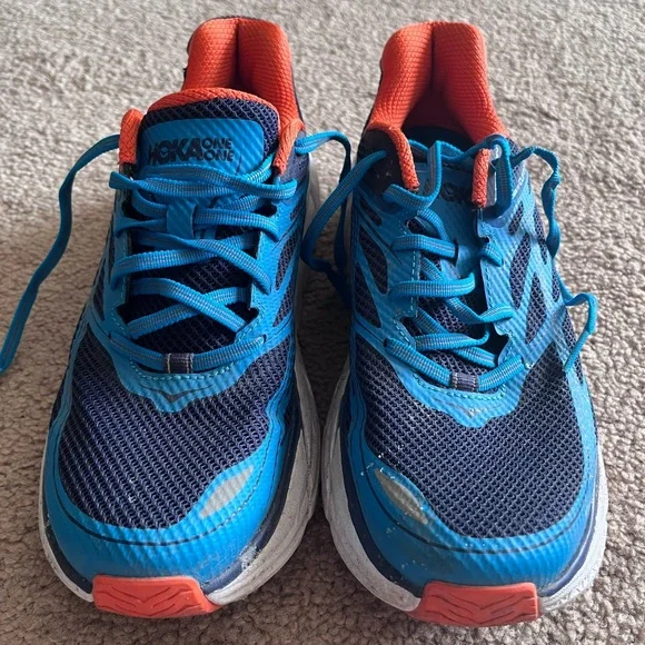 Hoka One One | Shoes | Hoka One One Mens Blue And Orange  display picture 2
